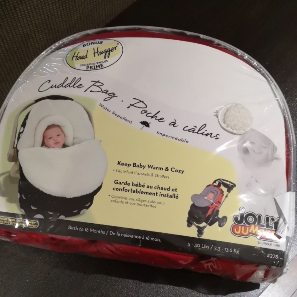 Baby car seat cuddle bag